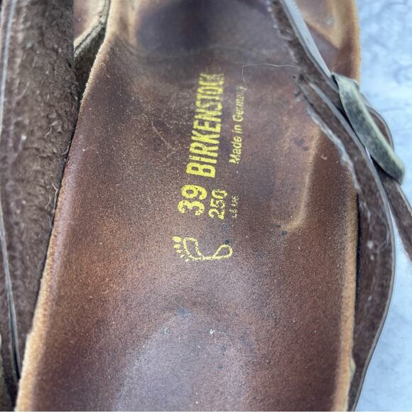 Birkenstock, Gizeh Leather Corkbed Sandals. Size 39. Excellent condition! - Picture 4 of 6